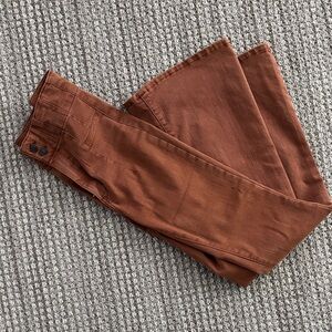 We The Free Flare Jeans in Warm Brown